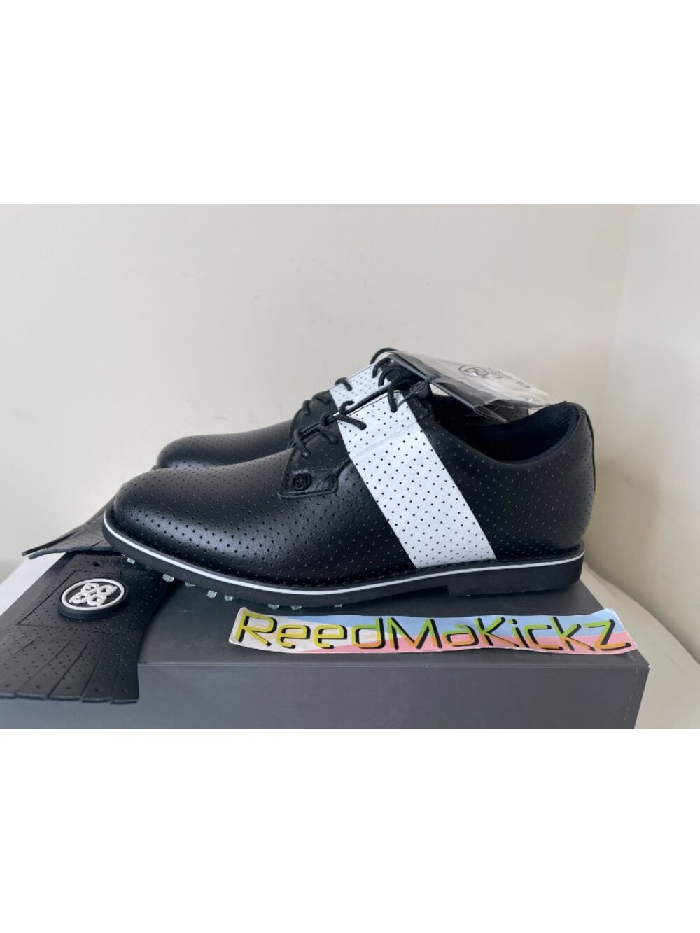 G/FORE Gallivanter Perforated Kiltie Golf Shoes Womens 7us